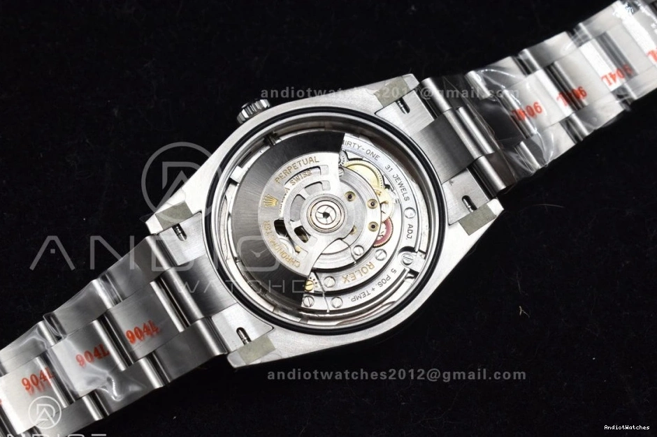 124300 Red Steel Edition Unisex Clean 41mm 904L Best Oyster 938 Perpetual VR 1:1 Dial 0712